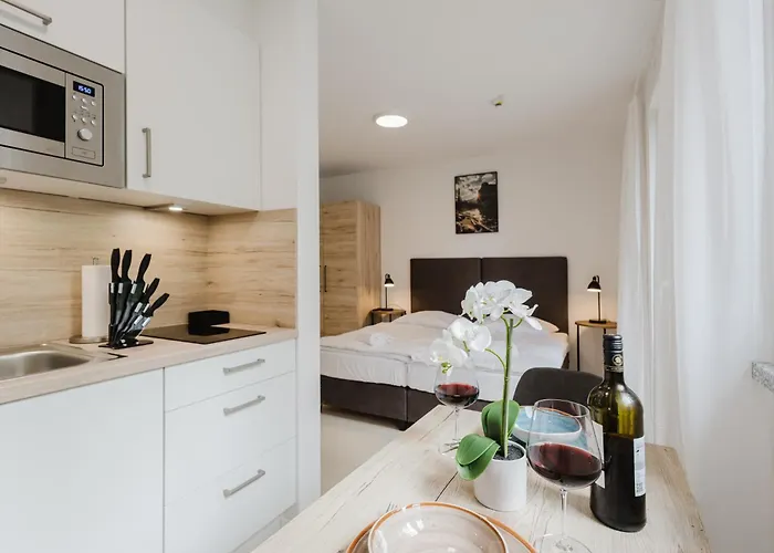 Lejlighedshotel Innsight Appartementhaus - Mit Kuechen Fuer Lang Und Kurzzeitaufenthalte